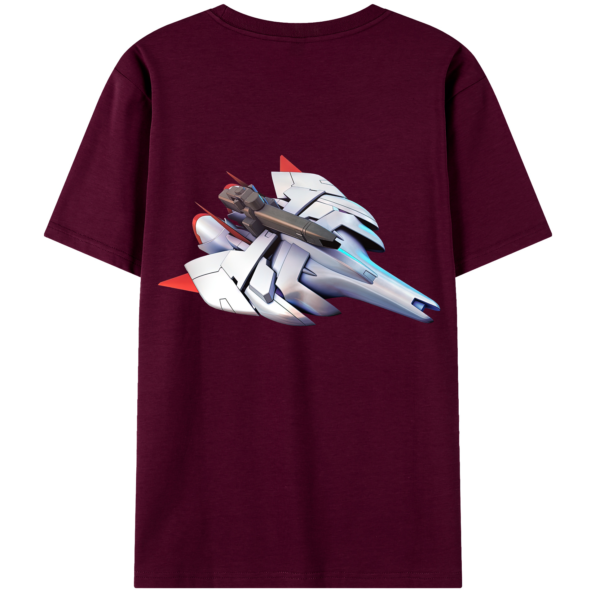 （画像用） 機動戦士ガンダム Mobile Suit Gundam レディース半袖Tシャツ(バックプリント)